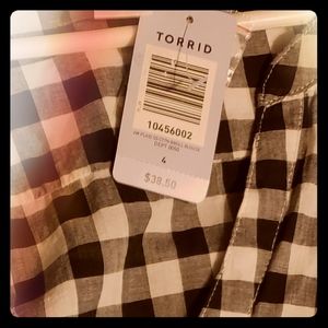 Torrid long dress shirt